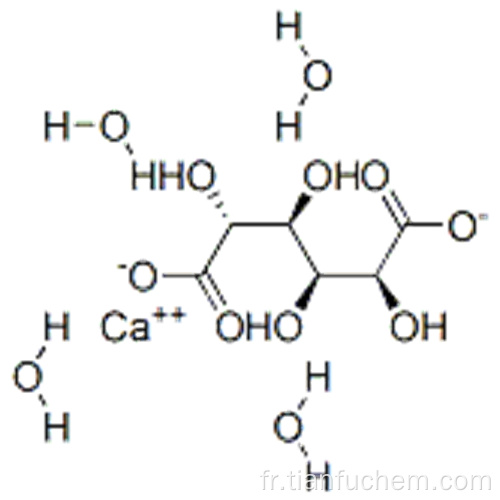 TÉTRAHYDRATE DE SEL DE CALCIUM D&#39;ACIDE D-SACCHARIQUE CAS 5793-89-5